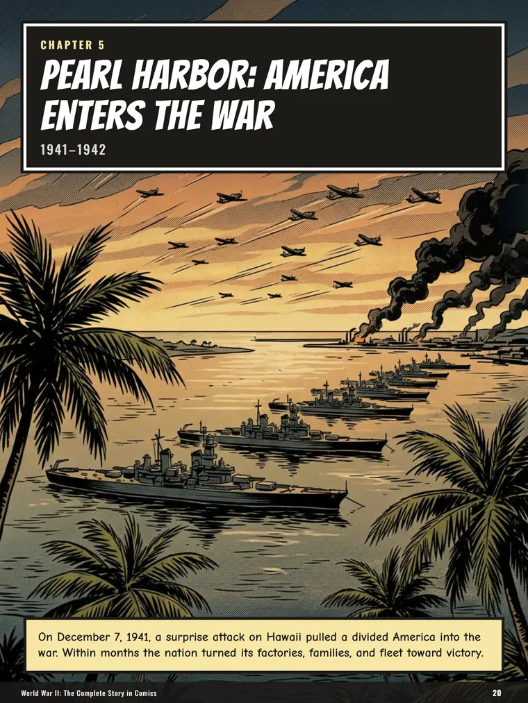 Chapter 5 opening page: Pearl Harbor